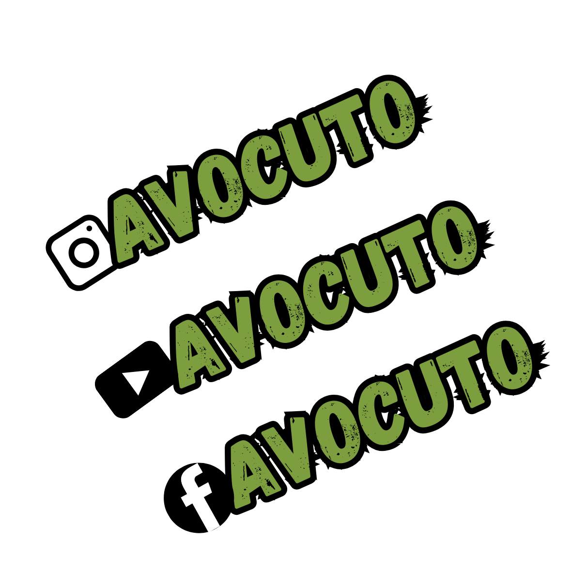 Social Tag Stickers
