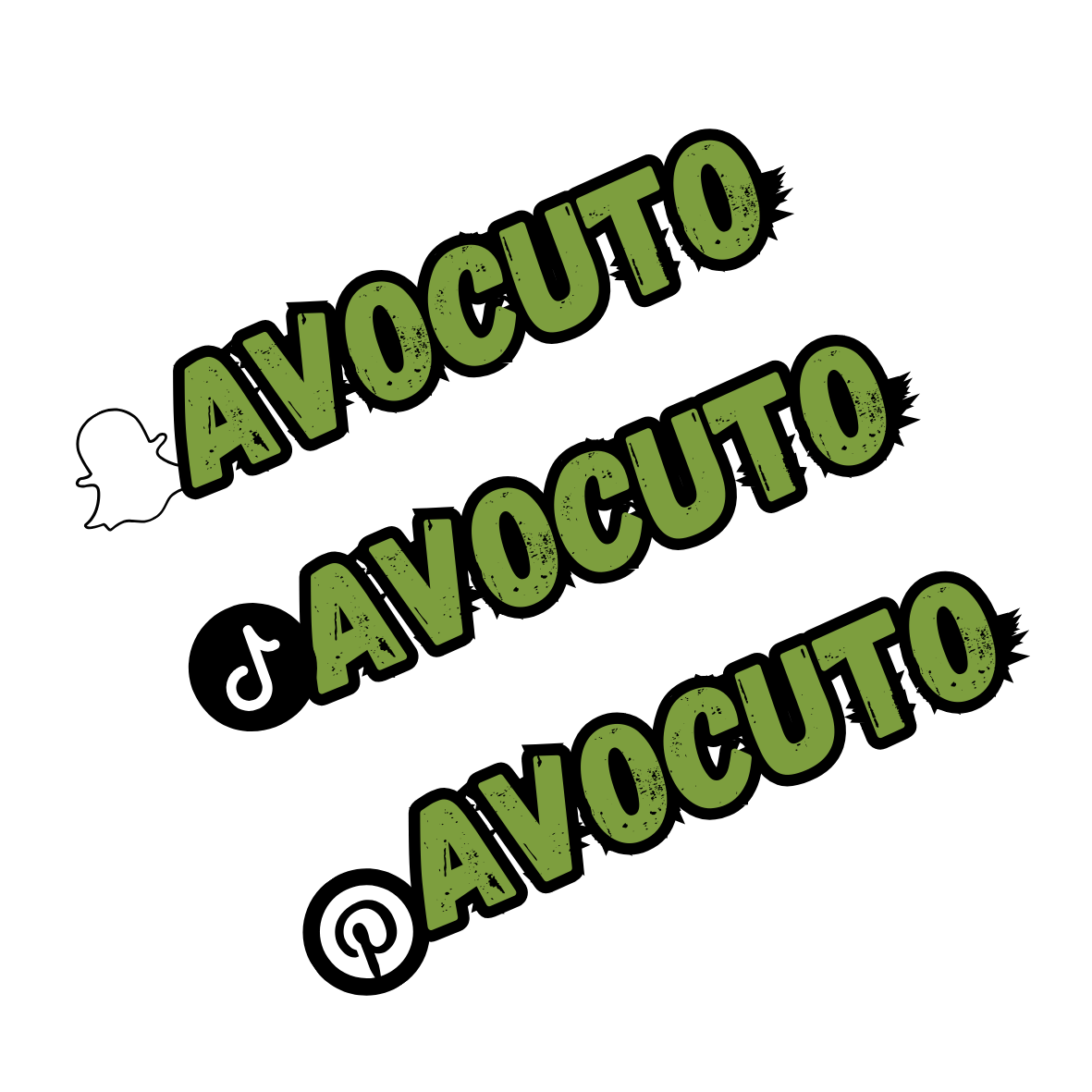 Social Tag Stickers