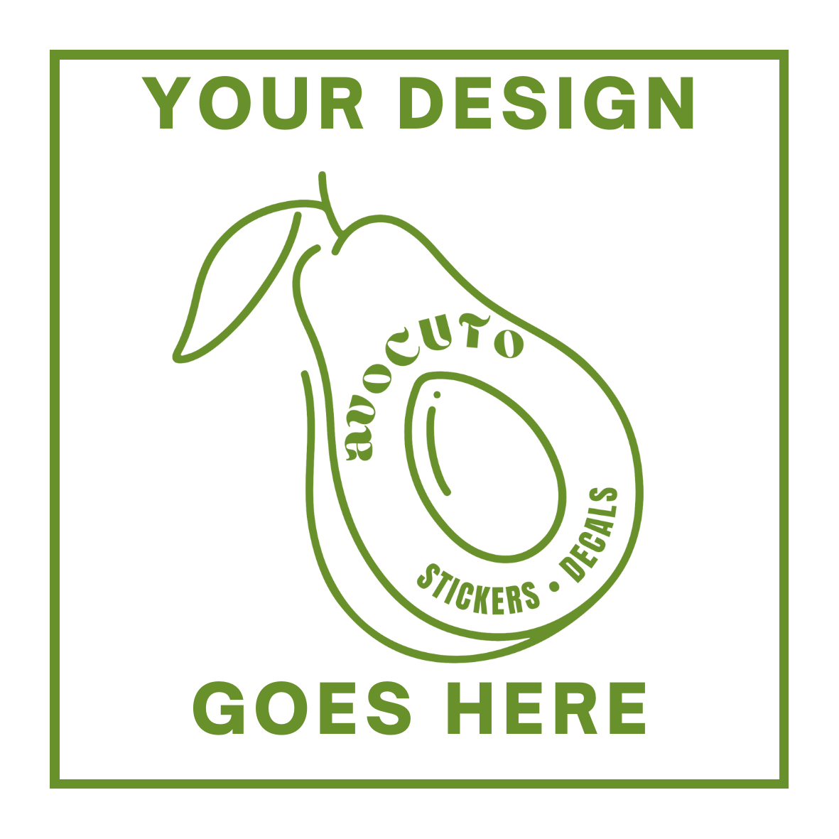 Custom Square Stickers (Die Cut)