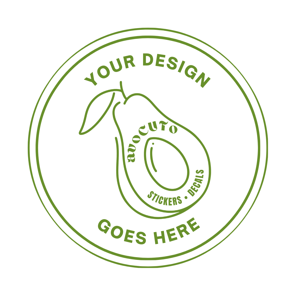 Custom Circle Stickers (Die Cut)