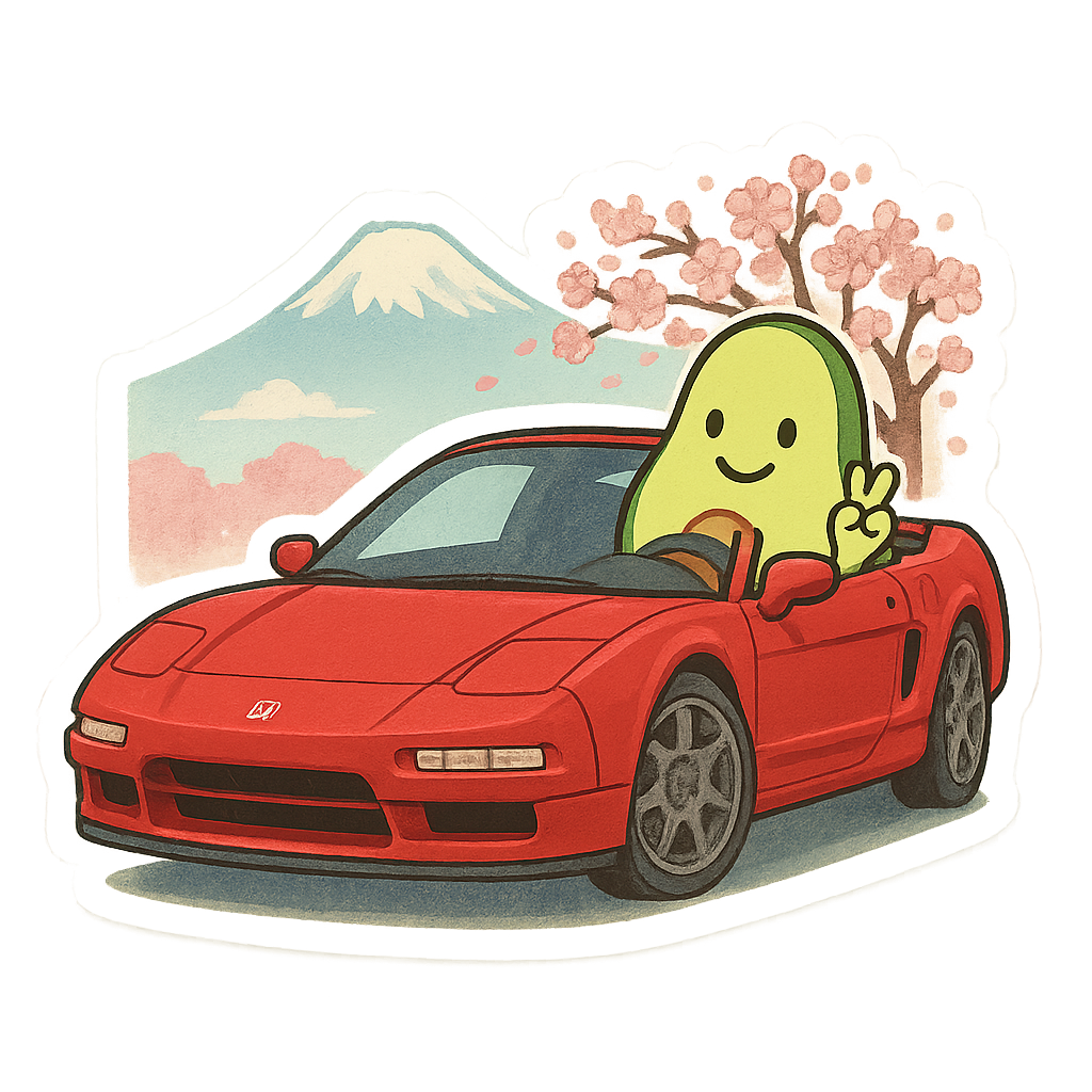 Avocuto Original Stickers