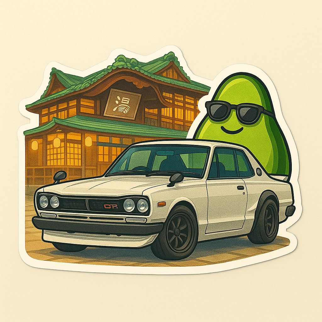 Avocuto Original Stickers