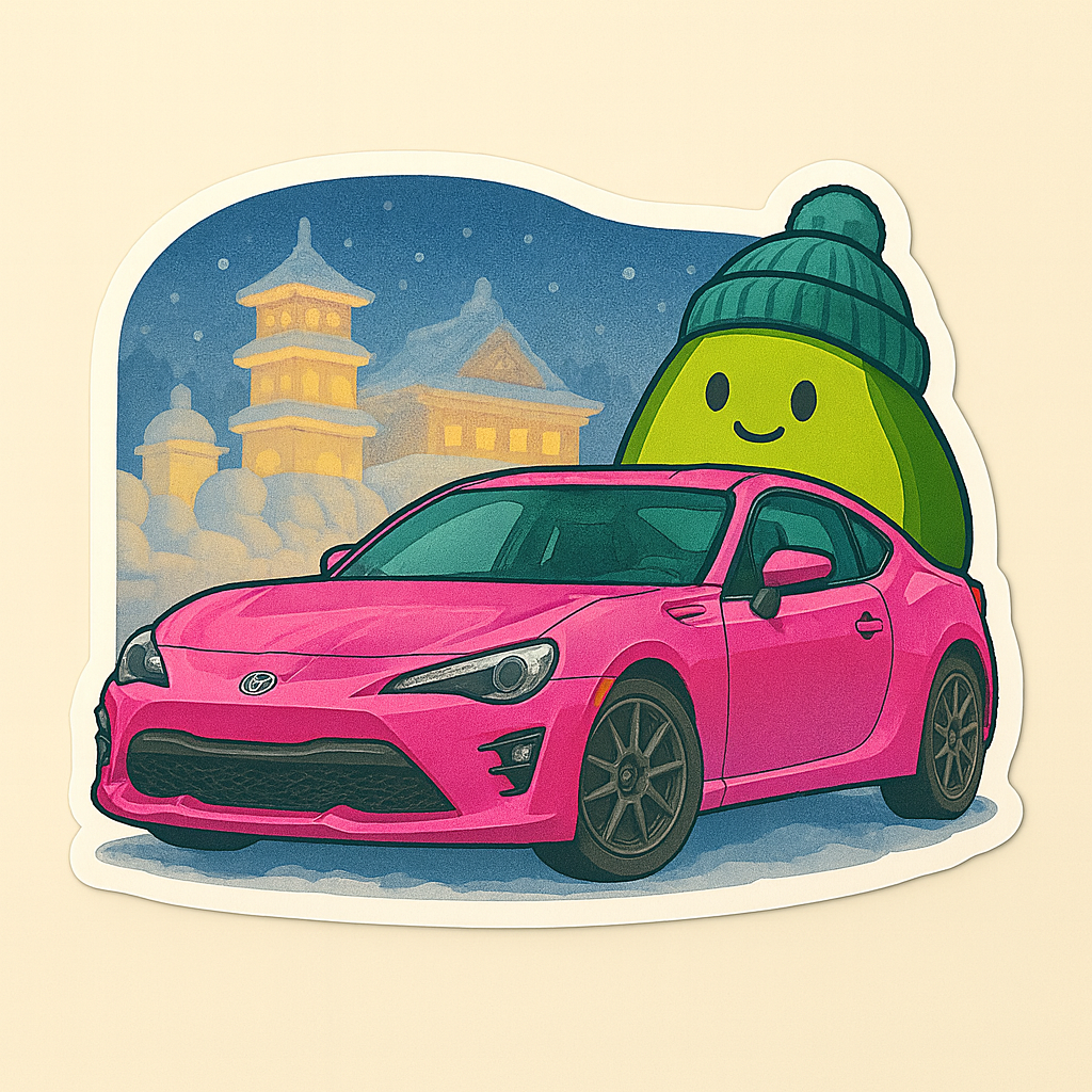 Avocuto Original Stickers